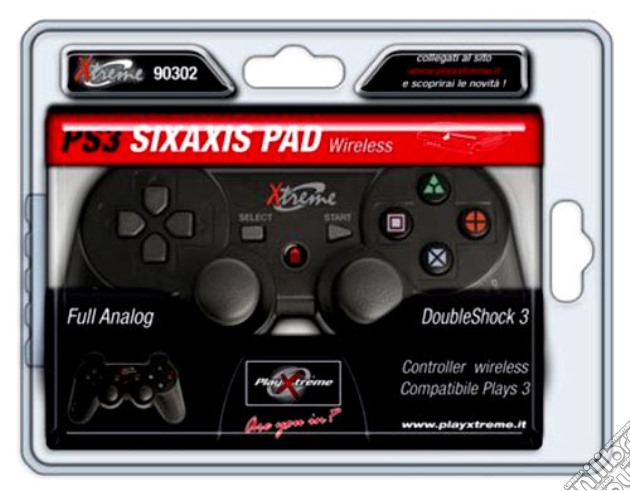 PS3 Pad Six Axis Dual Shock 3 Wireless videogame di PS3