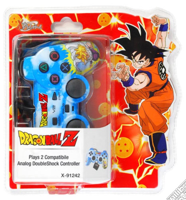 Controller Wired DragonBall Z PS2 videogame di PS2