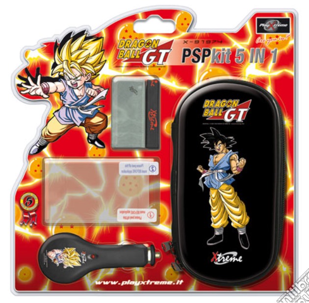 PSP DragonBall GT Kit 5 in 1 - XT videogame di PSP