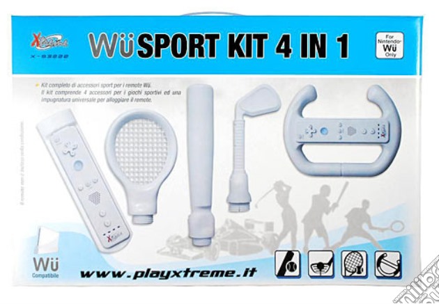 Kit Sport 4 In 1 WII videogame di WII