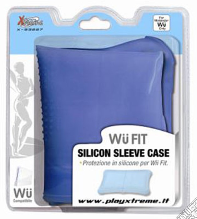 WII Silicon Sleeve Case Wii Fit - XT videogame di WII