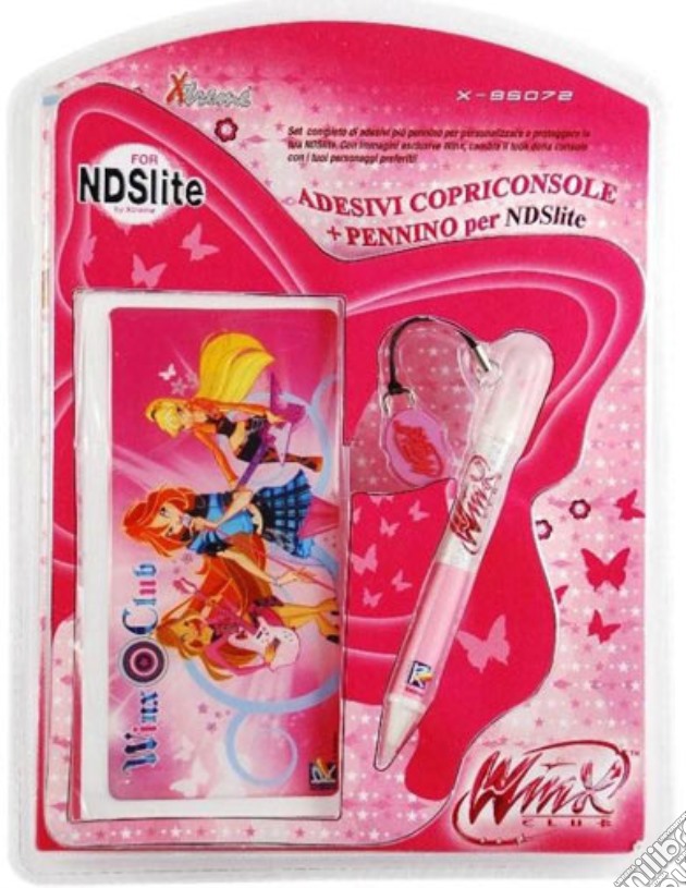 NDSLite Winx Adesivi Copricons.+Stylu-XT videogame di NDS