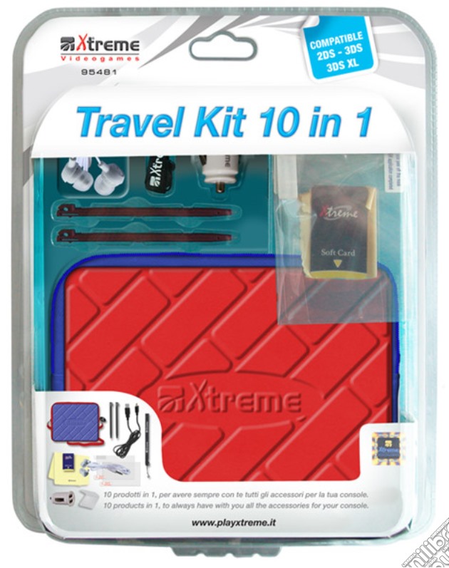 Travel Kit 10 in 1 2DS videogame di ACC
