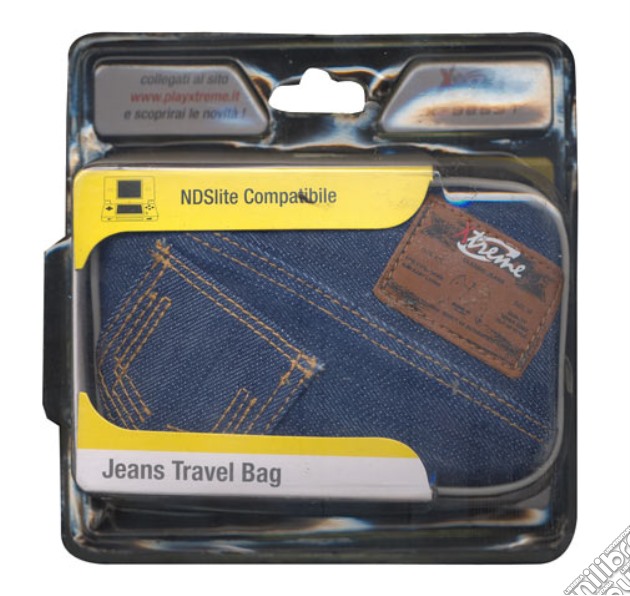 DSLite Jeans Travel Bag - XT videogame di NDS