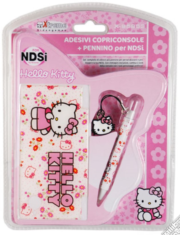 NDSi Hello Kitty Stylus + Sticker 2D videogame di NDS