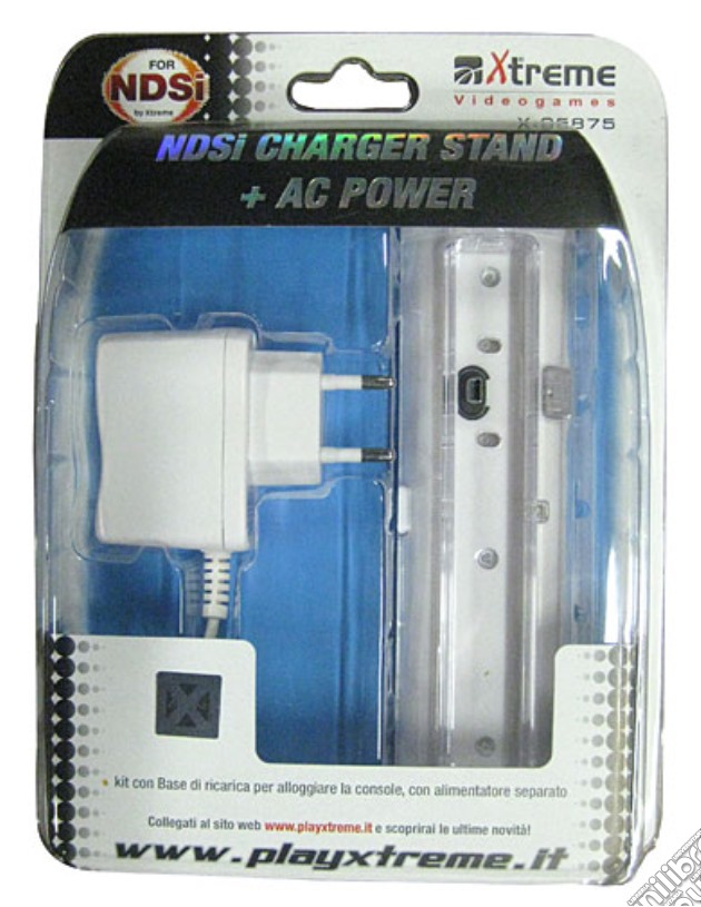 DSi Kit Charger + Stand - XT videogame di NDS