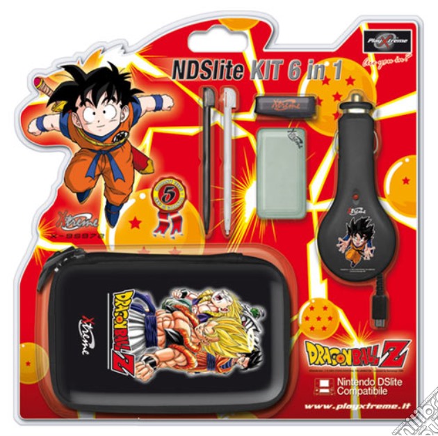 NDSLite DragonBall Z Kit 6 in 1 - XT videogame di NDS
