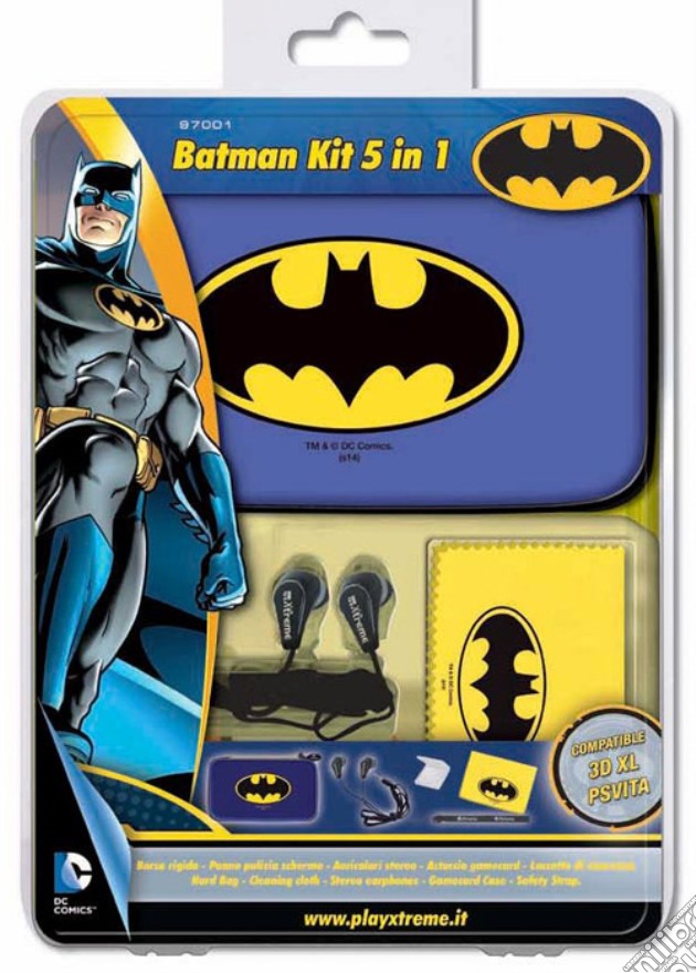 Kit 5 in 1 Batman videogame di ACC