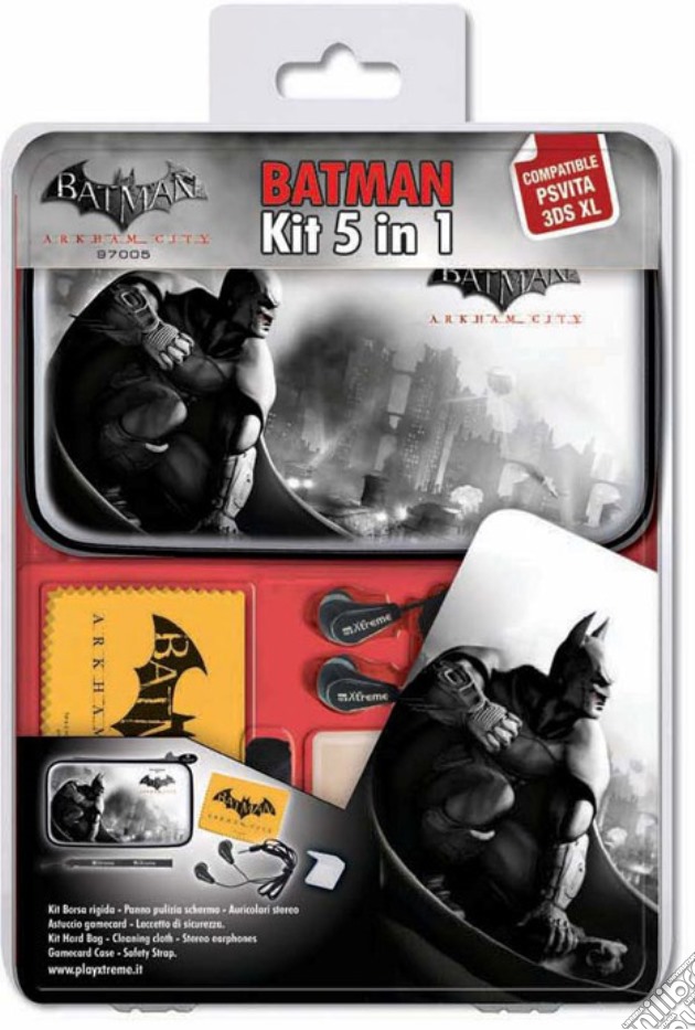 Kit 5 in 1 Batman Arkham videogame di ACC