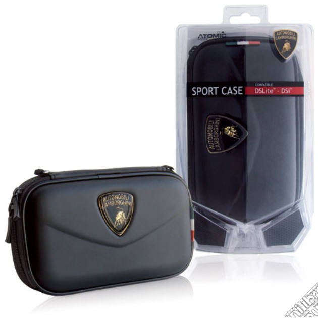 Custodia Sport Lamborghini Nero DSi videogame di NDS