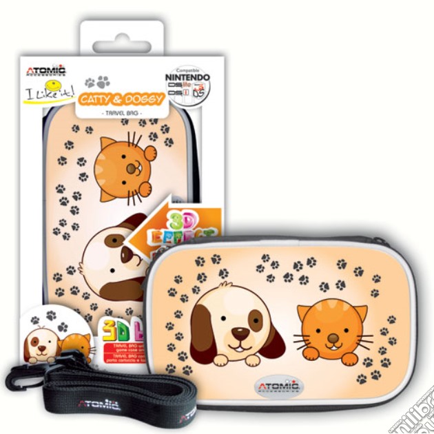 3DS Bag I Like It!Catty and Doggy Atomic videogame di 3DS