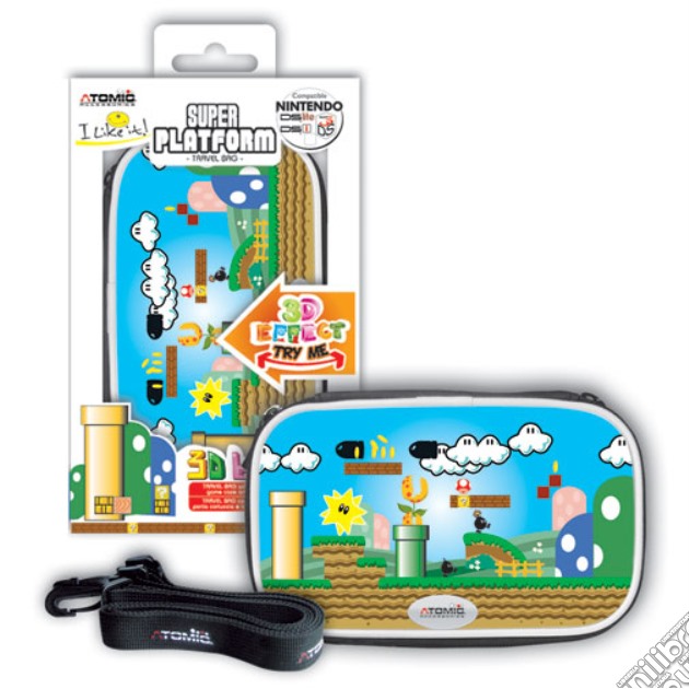 3DS Bag I Like It!Super Platform Atomic videogame di 3DS