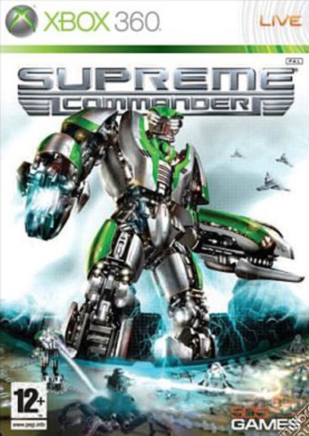Supreme Commander videogame di X360