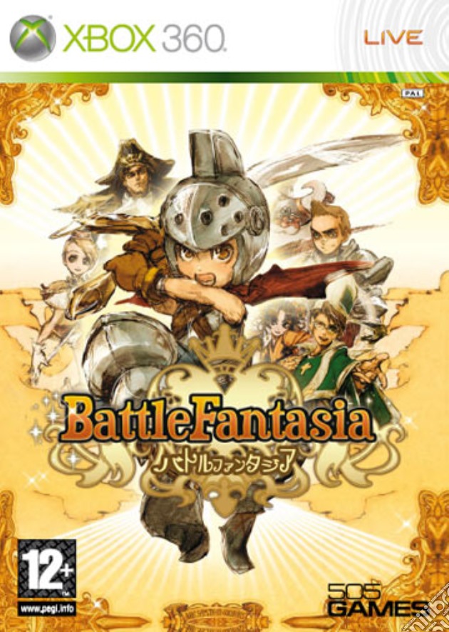 Battle Fantasia videogame di X360