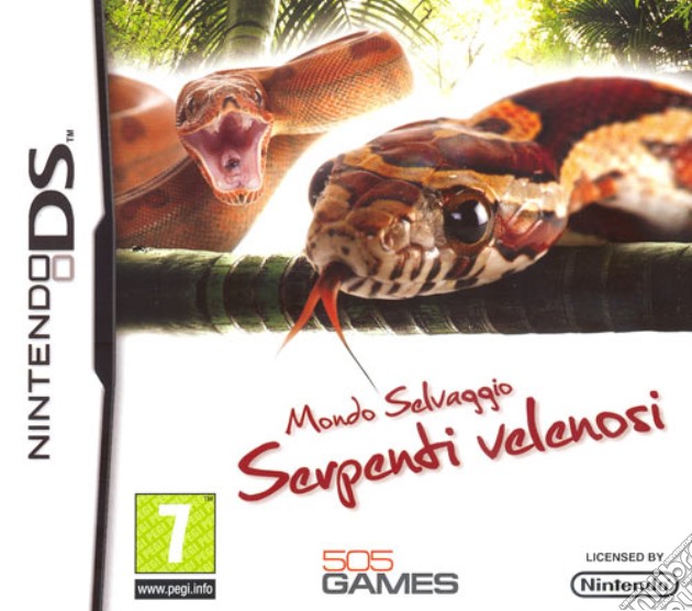 Mondo Selvaggio Serpenti Velenosi videogame di NDS