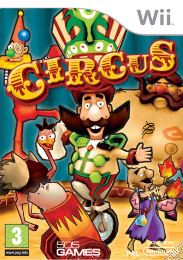 Circus Party videogame di WII