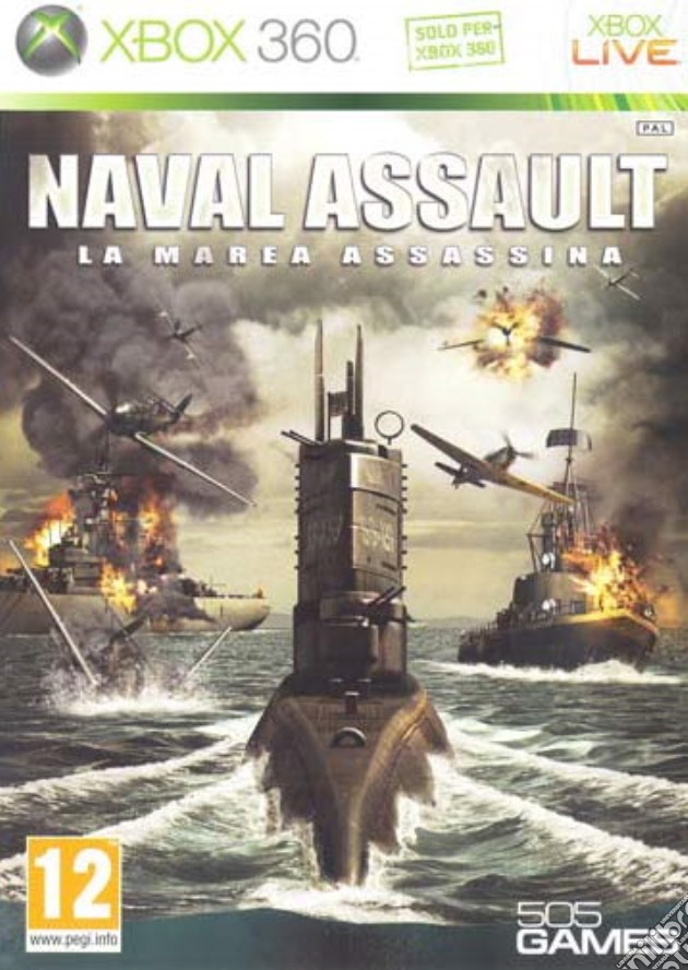 Naval Assault: La Marea Assassina videogame di X360