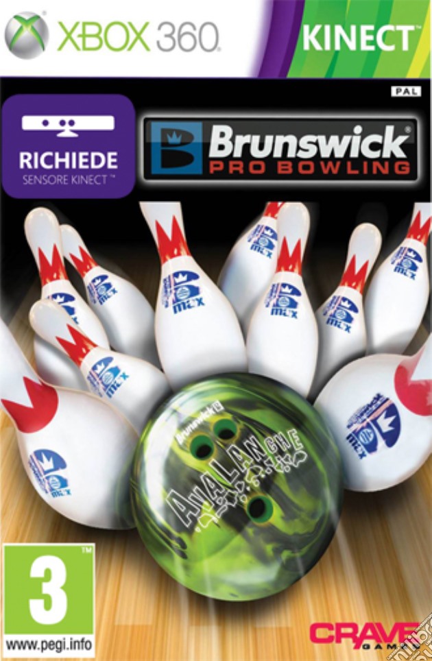 Brunswick Pro Bowling videogame di X360