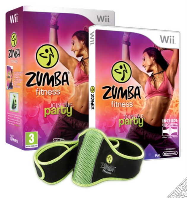 Zumba + Cintura videogame di WII