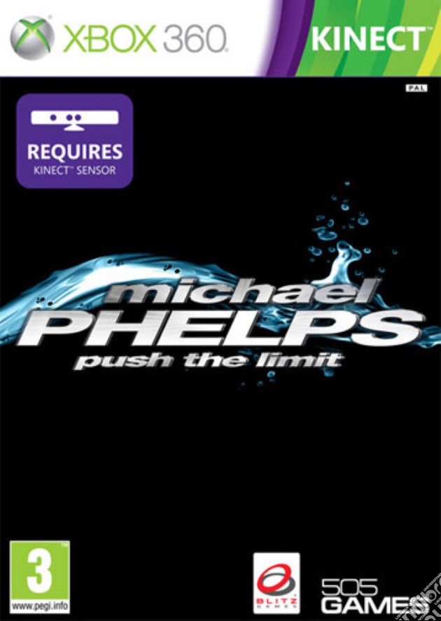 Michael Phelps videogame di X360
