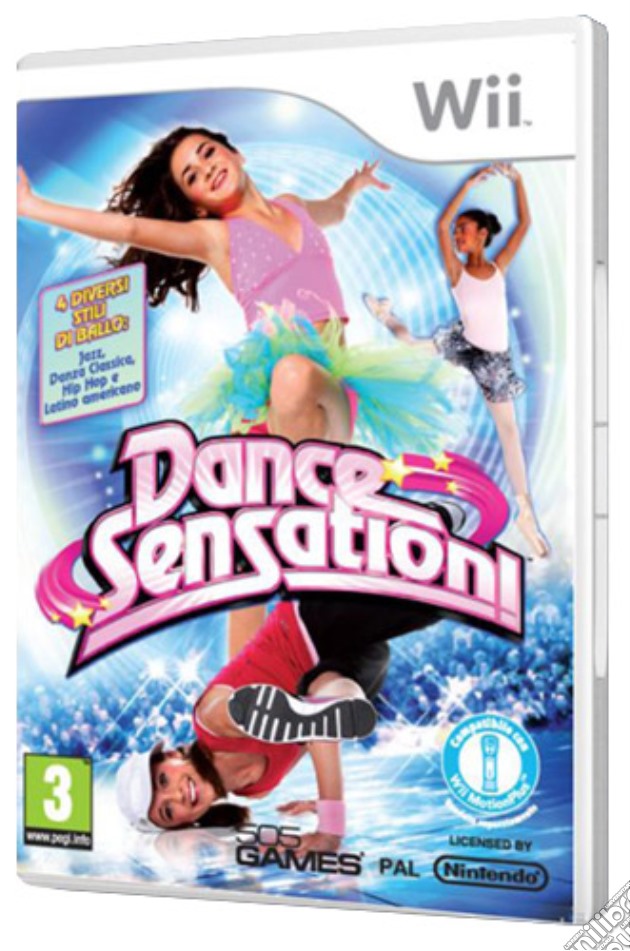 Dance Sensation videogame di WII