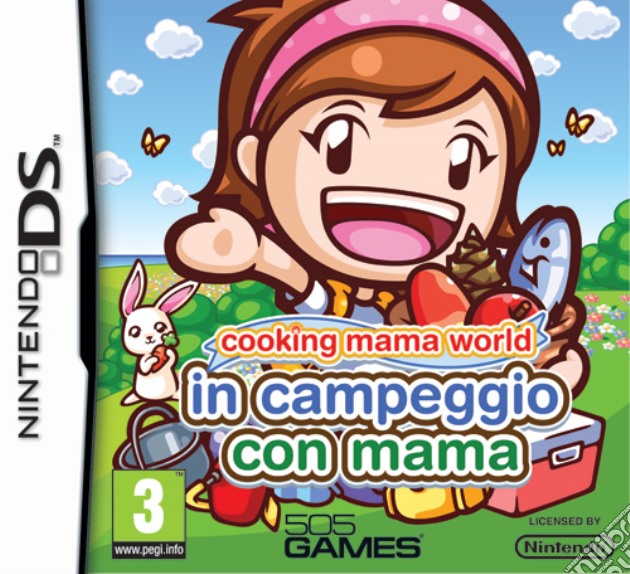 Cooking Mama World-Campeggio con Mama videogame di NDS
