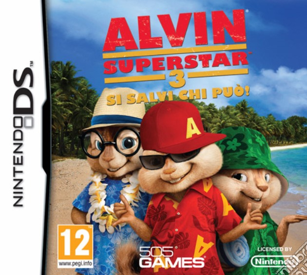 Alvin Superstar 3 videogame di NDS