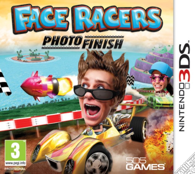 Face Racers Photo Finish videogame di 3DS