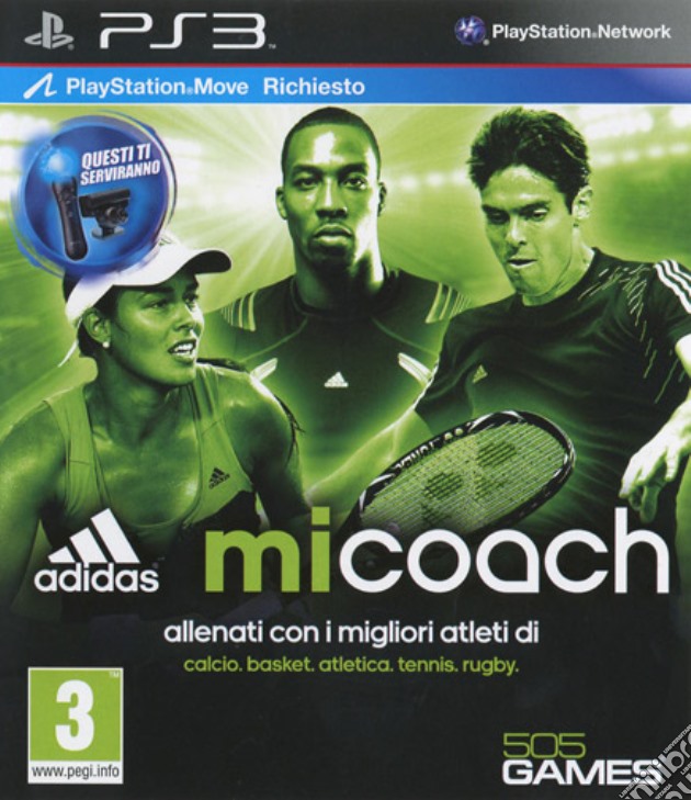Adidas Mi-Coach videogame di PS3