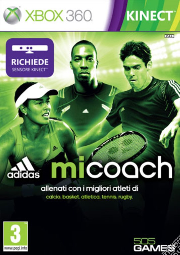 Adidas Mi-Coach videogame di X360