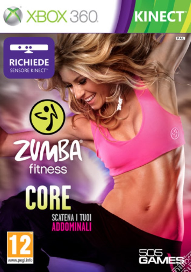 Zumba Fitness Core videogame di X360