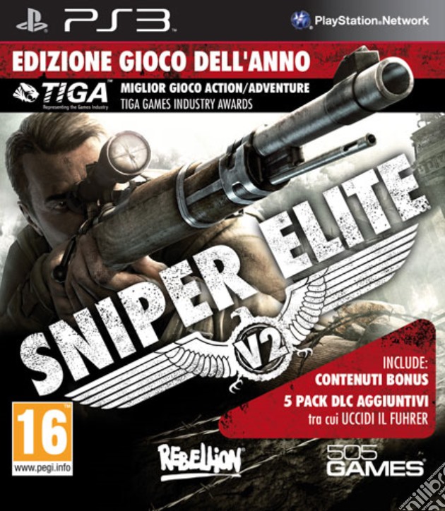 Sniper Elite Game of the Year Ed. videogame di PS3