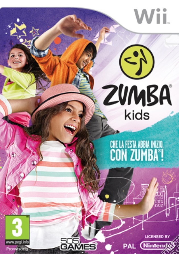 Zumba Kids videogame di WII