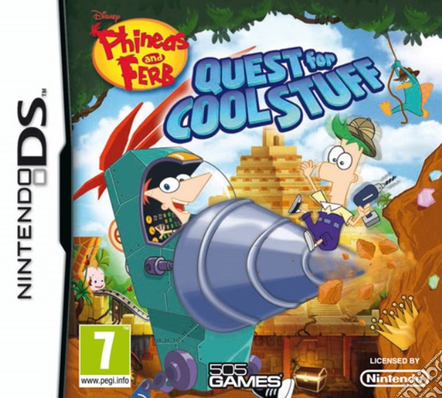 Phineas & Ferb: Quest for Cool Stuff videogame di NDS