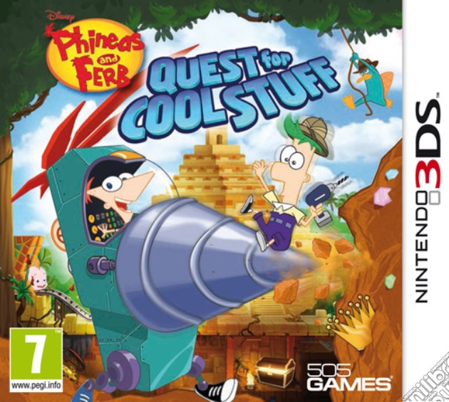 Phineas & Ferb: Quest for Cool Stuff videogame di 3DS