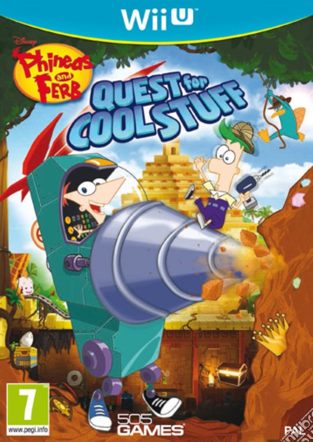 Phineas & Ferb: Quest for Cool Stuff videogame di WIIU