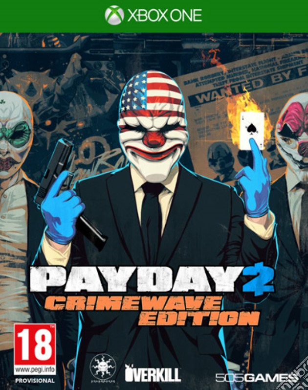 Pay Day 2 Crimewave Edition videogame di XONE