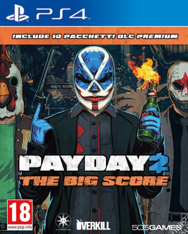 Pay Day 2 - The Big Score videogame di PS4