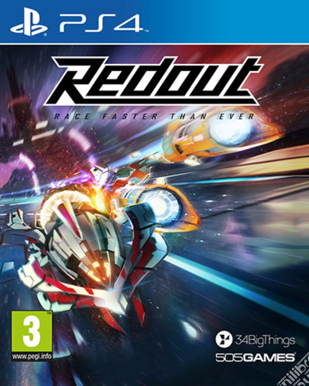 Redout Lightspeed Edition videogame di PS4