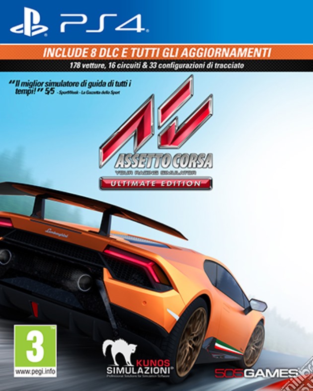 Assetto Corsa Ultimate Edition videogame di PS4