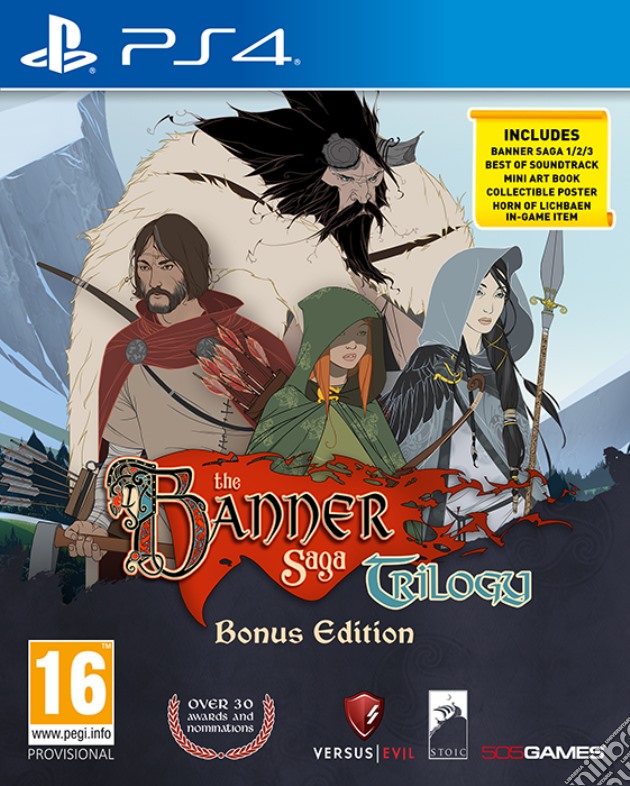 The Banner Saga Trilogy Edizione Bonus videogame di PS4