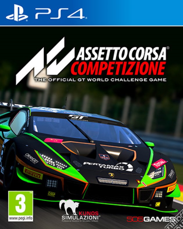 Assetto Corsa Competizione videogame di PS4