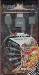 X360 WII PS3 PS2 PLAYCABLE 4IN1 BKOOL game acc