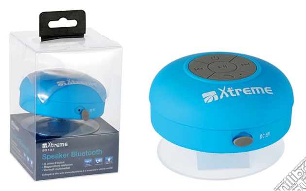 Mini Speaker Bluetooth Waterproof Blu videogame di ACC
