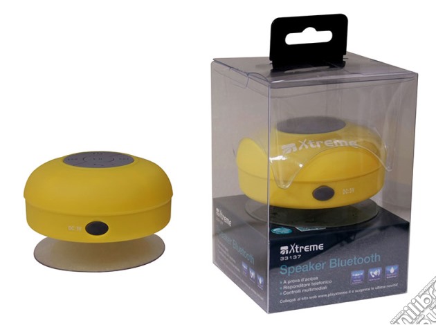 Mini Speaker Bluetooth Waterproof Giallo videogame di ACC
