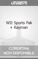 WII Sports Pak + Rayman videogame di WII