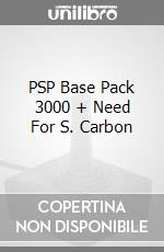 PSP Base Pack 3000 + Need For S. Carbon videogame di PSP