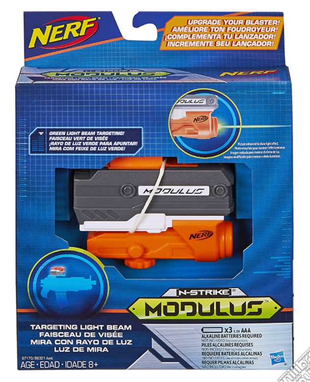 Nerf Modulus Gear Mirino Raggio Luminoso videogame di ARGI
