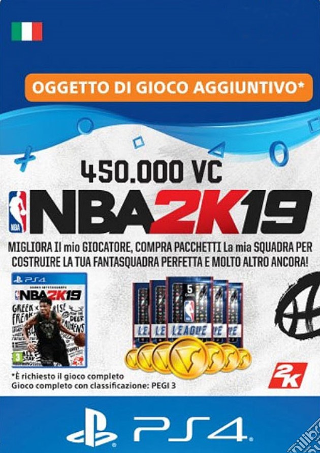 Nba 2k17 450000 Vc videogame di GOLE