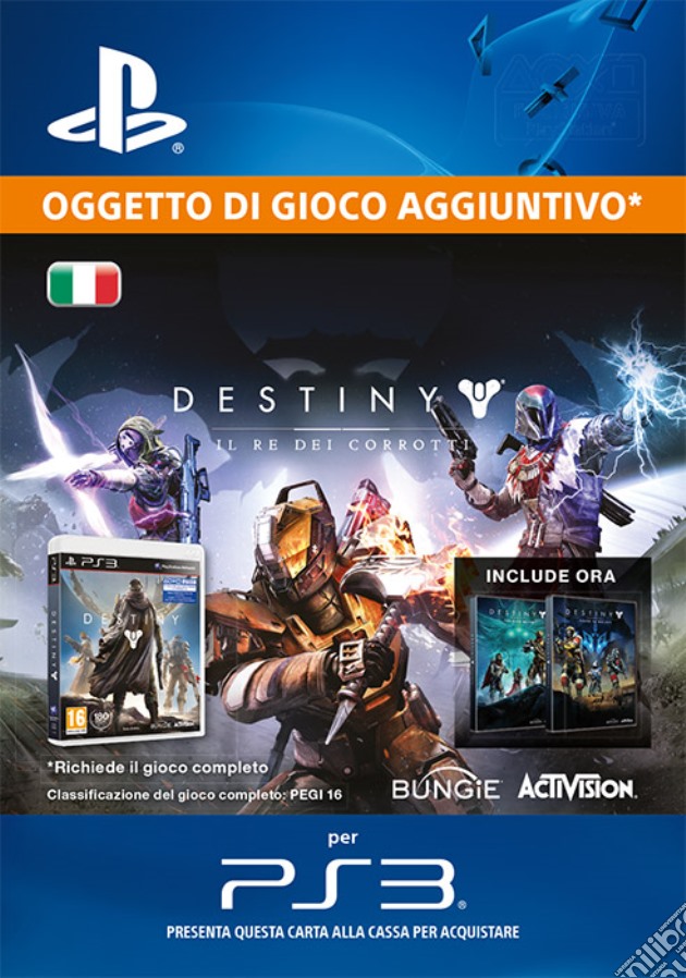 Destiny: Il Re dei Corrotti videogame di GOLE